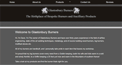 Desktop Screenshot of glastonburyburners.co.uk