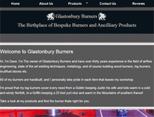 Tablet Screenshot of glastonburyburners.co.uk